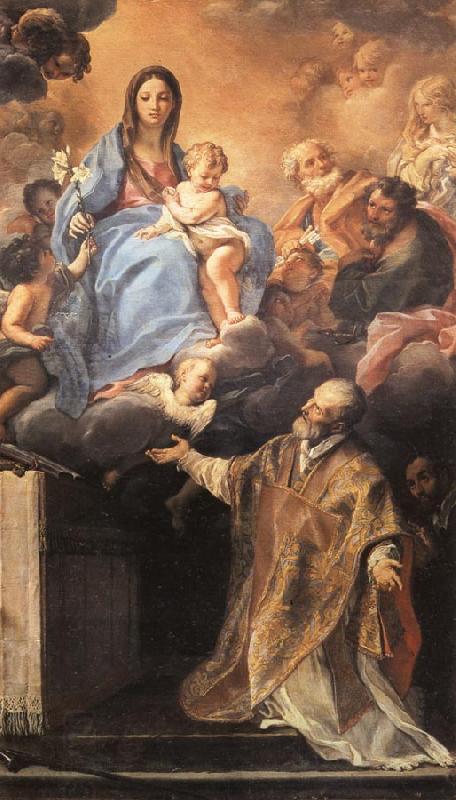 Maratta, Carlo TheMadonna Appearing to St.Philip Neri